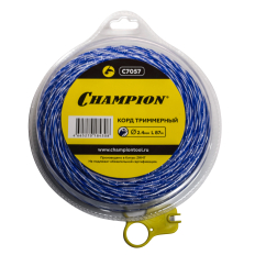 Корд трим.CHAMPION  Sky-cutter  2.4мм*  87м (витой квадрат), C7057