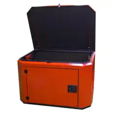 Дизельный генератор AMO ADG 6000EF3 + кожух для генератора 1400SS (супер тихий)