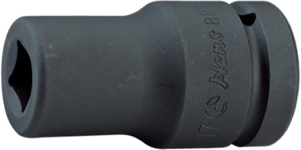 Ударная торцевая головка четырехгранная 1", 88305M22, Hans