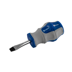 Отвертка Ultra Grip КОБАЛЬТ SL 6,0 х 38 ммCR-V, двухкомпонентная рукоятка (1 шт.) подвес