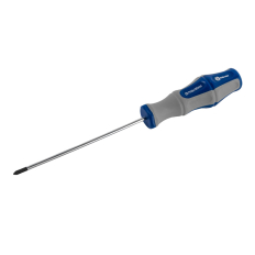 Отвертка Ultra Grip КОБАЛЬТ PH-0 х 100 ммCR-V, двухкомпонентная рукоятка (1 шт.) подвес