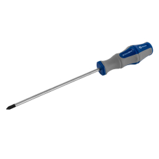 Отвертка Ultra Grip КОБАЛЬТ PH-1 х 150 ммCR-V, двухкомпонентная рукоятка (1 шт.) подвес