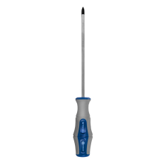 Отвертка Ultra Grip КОБАЛЬТ PH-1 х 150 ммCR-V, двухкомпонентная рукоятка (1 шт.) подвес