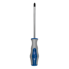 Отвертка Ultra Grip КОБАЛЬТ PH-3 х 150 ммCR-V, двухкомпонентная рукоятка (1 шт.) подвес