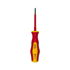 Отвертка диэлектрическая КОБАЛЬТ Ultra Grip PH-0 х 60 ммCR-V, двухкомпонентная рукоятка (1 шт.) подвес