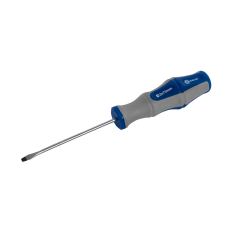 Отвертка Ultra Grip КОБАЛЬТ SL 3,0 х 75 ммCR-V, двухкомпонентная рукоятка (1 шт.) подвес
