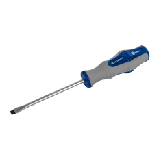 Отвертка Ultra Grip КОБАЛЬТ SL 5,0 х 100 ммCR-V, двухкомпонентная рукоятка (1 шт.) подвес