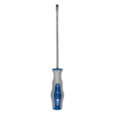 Отвертка Ultra Grip КОБАЛЬТ SL 5,0 х 150 ммCR-V, двухкомпонентная рукоятка (1 шт.) подвес