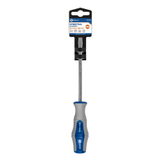 Отвертка Ultra Grip КОБАЛЬТ SL 8,0 х 150 ммCR-V, двухкомпонентная рукоятка (1 шт.) подвес