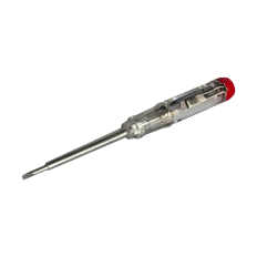 Отвертка индикаторная КОБАЛЬТ 140 мм, 110-250 В, CR-V, (1 шт.) подвес
