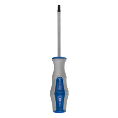 Отвертка Ultra Grip КОБАЛЬТ Torx Tamper-27 х 100 ммCR-V, двухкомпонентная рукоятка (1 шт.) подвес