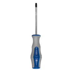Отвертка Ultra Grip КОБАЛЬТ Torx Tamper-30 х 100 ммCR-V, двухкомпонентная рукоятка (1 шт.) подвес