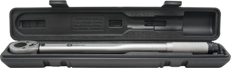 Ключ динамометрический КОБАЛЬТ 1/2" 42-210 Нм, Cr-Vкейс