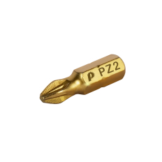 Бита отверточная ПРАКТИКА "Эксперт" PZ-2 х  25мм Tin (1шт), блистер