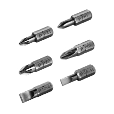 Набор бит ПРАКТИКА "Профи"  6шт PH1,2; PZ1,2; SL 2 шт x 25мм, блистер (036-551)