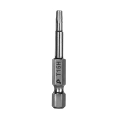 Бита отверточная ПРАКТИКА "Профи" Torx Tamper-15 х 50мм (2шт), блистер (776-447)(776-447)