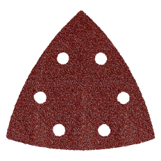 Насадка для МФИ ПРАКТИКА шлиф.листы, дельта, VELCRO, 6 отверстий 93 мм, P240, 10 шт. (240-461)93 мм, P240, 10 шт.