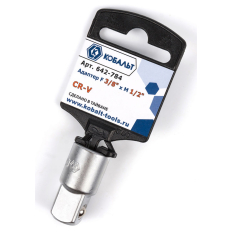 Адаптер КОБАЛЬТ F 3/8" x M 1/2", Cr-V(1 шт.)