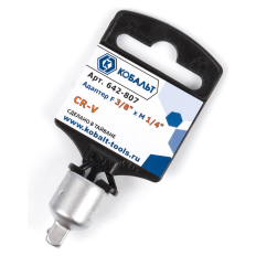 Адаптер КОБАЛЬТ F 3/8" x M 1/4", Cr-V(1 шт.)
