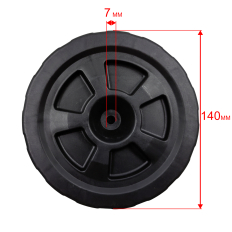 Колесо газонокосилки DDE LME3110 (Q699D68PH02)