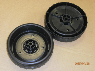 Колесо газонокосилки DDE LME3614/3816 140 мм переднее (Q197D680H02)140 мм переднее