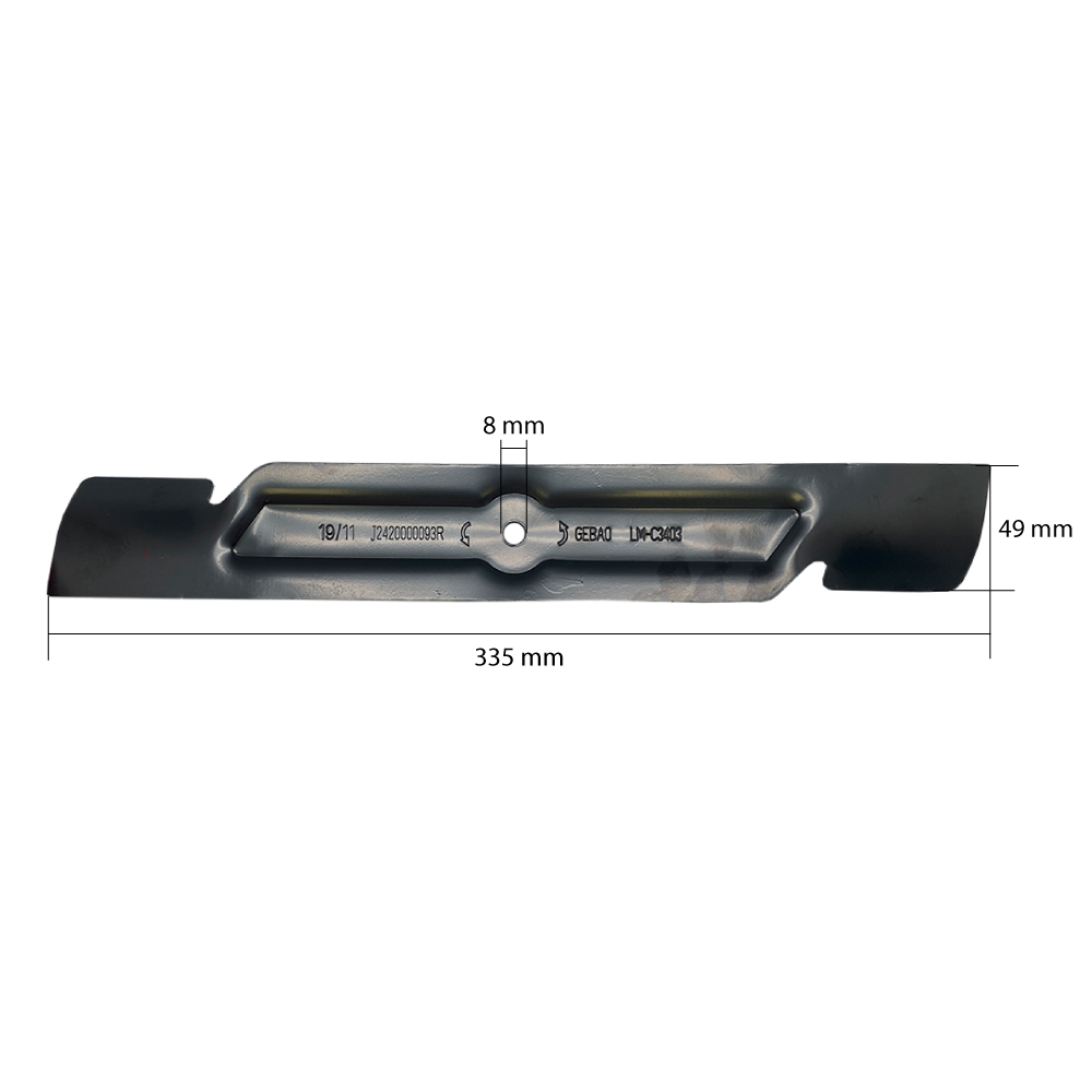Нож для газонокосилки оригинальный DDE LME3614 / LME3516 --> 791-721-064--> 791-721-064