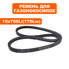 Ремень клиновой DDE 10x750Li (775Lw)   LM53-75DB_WYZ22-1газонокосилки WYZ22-1_Рапсодия (241-970) 