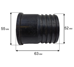 Штуцер DDE PTR50K 2 " (PTR50K-3)2 " (PTR50K-3)