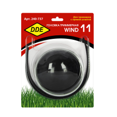 Головка триммерная DDE Wind 11 аналог "JET-FIT", 4-х прутк., (М10х1,0 лев., + М10х1,25 лев., + М12х1,5 лев., + М12х1,75 лев.)аналог "JET-FIT", 4-х прутк., (М10х1,0 лев., + М10х1,25 лев., + М12х1,5 лев., + М12х1,75 лев.)