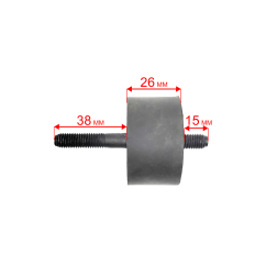 Виброгаситель DDE PTR80H /PTR50K (SENCI) двигателя 45x26 . M8x1.25x14/M8x1.25x33 (34030-00069-00)45x26 . M8x1.25x14/M8x1.25x33