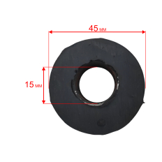 Виброгаситель DDE PTR50K/PTR80H (SENCI) помпы 35x15x29 (34030-00094-00)35x15x29