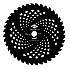 Нож для кустореза DDE WOOD CUT твердосплавный, 40 зубьев, 225 х 25,4/20  (толщина = 1,3 мм)(толщина = 1,3 мм) 