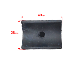 Виброгаситель DDE PH50/PH50-80/PN51/PTR80 рамы (ножки) (34030-00066-00)рамы (ножки)