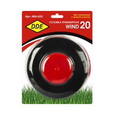 Головка триммерная DDE Wind 20 универсальная полуавтомат (крепление под гайку диска)универсальная полуавтомат (крепление под гайку диска)