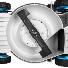 Газонокосилка аккумуляторная DDE BlueTech LMB 3840 (ширина 38 см, высота 25 - 75 мм, сборник, без ЗУ и АКБ)(ширина 38 см, высота 25 - 75 мм, сборник, без ЗУ и АКБ)