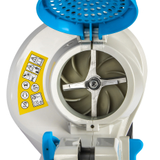 Воздуходув аккумуляторный DDE BlueTech VBB 2740 (обдув 270 м³/ч, скор., 52 м/с, всас-е 590 м³/ч, скор., 46 м/с, сборник, без ЗУ и АКБ)(обдув 270 м³/ч, скор., 52 м/с, всас-е 590 м³/ч, скор., 46 м/с, сборник, без ЗУ и АКБ)