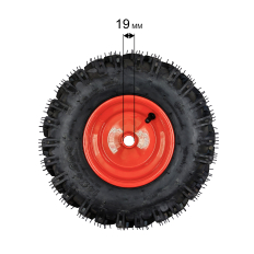 Колесо снегоотбрасывателя DDE ST6561L 14x4.60-6 левое (14x4.60-6L)