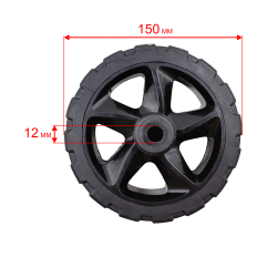 Колесо газонокосилки DDE LMB3340 BlueTec  (909-280-039)