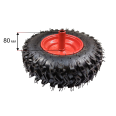 Колесо снегоотбрасывателя DDE STG6556/ST6560L 13x4.10-6 правое (13x4.10-6P)