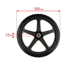 Колесо газонокосилки DDE LM 57 Trim (791-967-022)