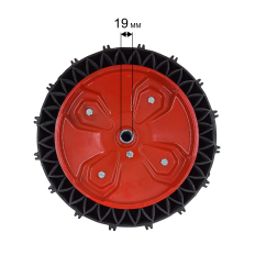 Колесо снегоотбрасывателя DDE 14" ST6561/6563/6563E/7067 (БЕСКАМЕРНОЕ, посадка 20мм)(БЕСКАМЕРНОЕ, посадка 20мм)
