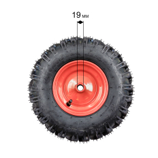 Колесо снегоотбрасывателя DDE ST6561L 14x4.60-6 правое (14x4.60-6P)