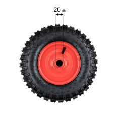 Колесо снегоотбрасывателя DDE ST6562 в сборе 13" (795-538-105)