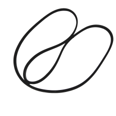 Ремень привода косилки сад. трактора DDE TR 106-300 (909-174-087)