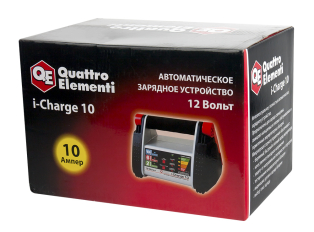 Зарядное устройство QUATTRO ELEMENTI i-Charge 10 (12В, 10/6/2 А) полный автомат (771-152)(12В, 10/6/2 А) полный автомат
