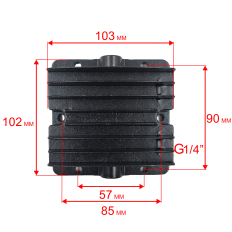 Головка цилиндра QUATTRO ELEMENTI PACIFIC-24 (770-216-011)