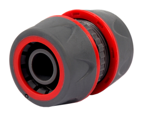 Муфта соединительная QUATTRO ELEMENTI ремонтная 3/4" - 3/4",  мягкий пластик (646-065)