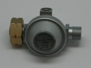 Редуктор газового балона QUATTRO ELEMENTI QE-10G/12G/20G/35G/55G  c2014 ( 1.5 bar ) (640-469-024)( 1.5 bar )