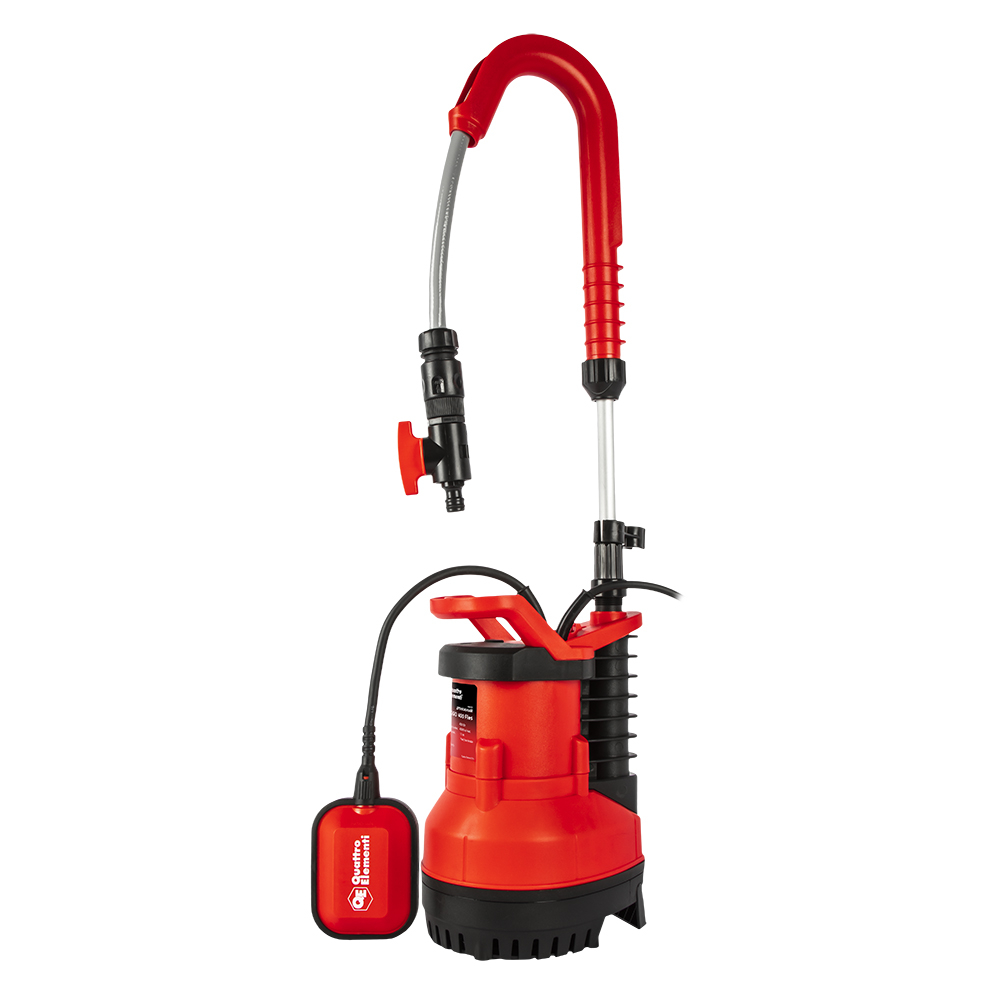 Насос дренажный QUATTRO ELEMENTI Drenaggio 400 FLES (400 Вт, 4000 л/ч, 11 м) (241-796)(400 Вт, 4000 л/ч, 11 м) (241-796)