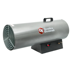 Нагреватель воздуха газовый QUATTRO ELEMENTI QE-80G (25 - 80кВт, 2300 м.куб/ч, 5,9 л/ч, 13,5кг) (248-573)(25 - 80кВт, 2300 м.куб/ч,  5,9 л/ч, 13,5кг) (248-573)